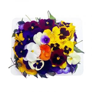 Flores comestibles 20g bandeja