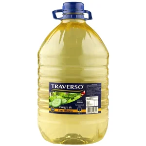 Vinagre vino blanco 5 lt un