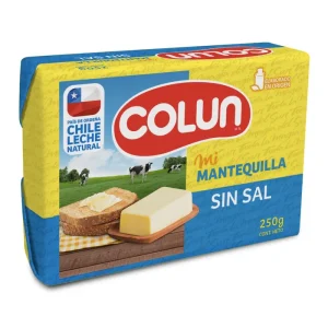 Mantequilla Colun S/ Sal 250 g
